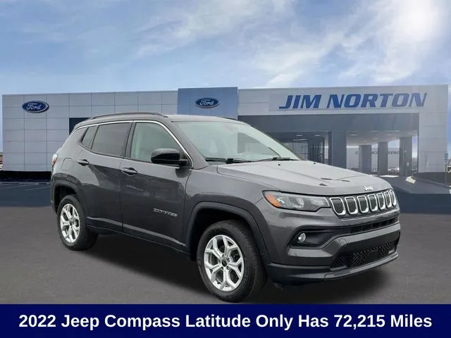 Gray 2022 Jeep Compass Latitude for sale in Broken Arrow, OK