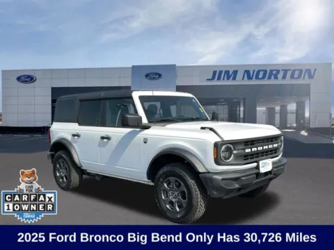 White 2025 Ford Bronco Big Bend for sale in Broken Arrow, OK