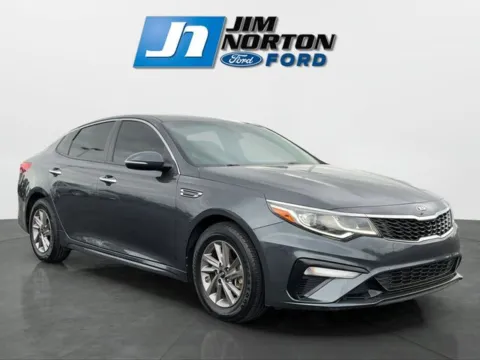 Gray 2020 Kia Optima LX for sale in Broken Arrow, OK