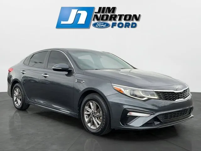 Gray 2020 Kia Optima LX for sale in Broken Arrow, OK