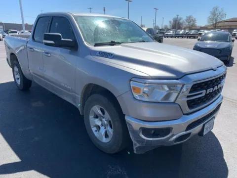 Silver 2022 Ram 1500 Big Horn/Lone Star for sale in Broken Arrow, OK