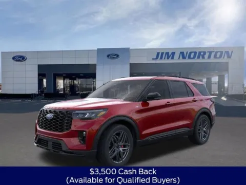 Black 2026 Ford Explorer ST-Line for sale in Broken Arrow, OK