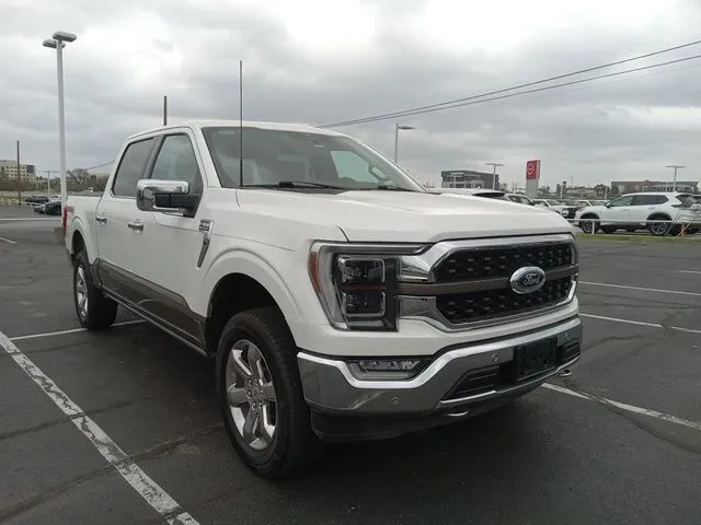 White 2023 Ford F-150 King Ranch for sale in Broken Arrow, OK