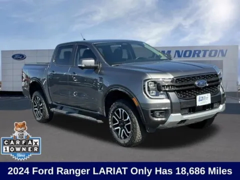 Gray 2024 Ford Ranger Lariat for sale in Broken Arrow, OK