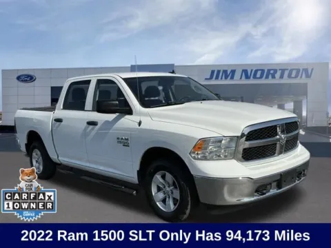 White 2022 Ram 1500 Classic SLT for sale in Broken Arrow, OK