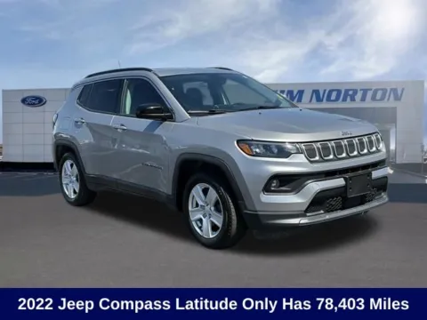 Silver 2022 Jeep Compass Latitude for sale in Broken Arrow, OK