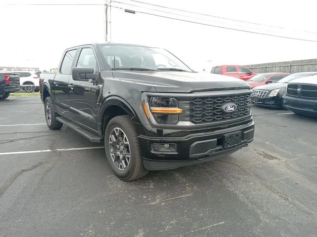 Black 2024 Ford F-150 STX for sale in Broken Arrow, OK