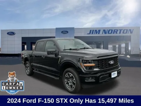 Black 2024 Ford F-150 STX for sale in Broken Arrow, OK