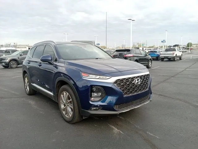 Blue 2020 Hyundai Santa Fe SEL for sale in Broken Arrow, OK