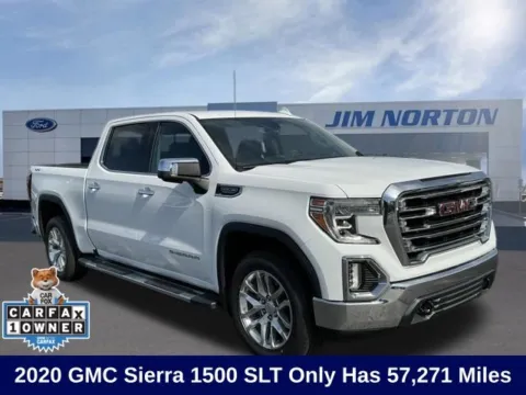 White 2020 GMC Sierra 1500 SLT for sale in Broken Arrow, OK