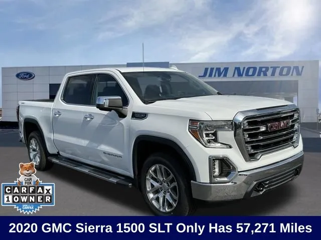 White 2020 GMC Sierra 1500 SLT for sale in Broken Arrow, OK