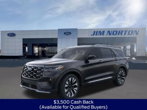 Black 2026 Ford Explorer Platinum for sale in Broken Arrow, OK