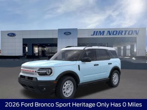 Blue 2026 Ford Bronco Sport Heritage for sale in Broken Arrow, OK