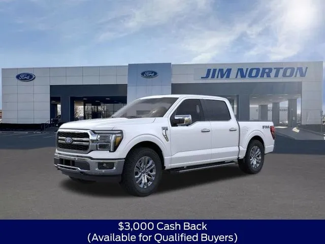White 2026 Ford F-150 Lariat for sale in Broken Arrow, OK