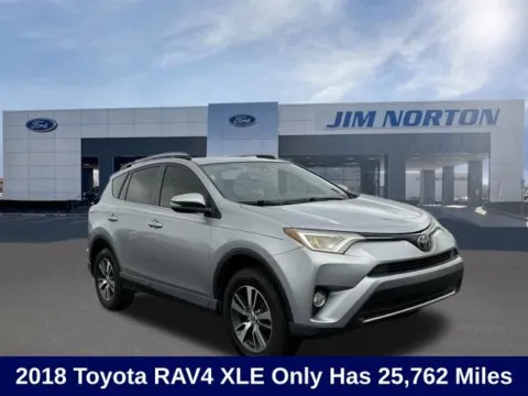 Silver 2018 Toyota RAV4 XLE for sale in Broken Arrow, OK