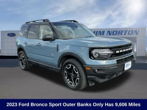 Blue 2023 Ford Bronco Sport Outer Banks for sale in Broken Arrow, OK