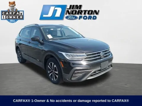 Black 2022 Volkswagen Tiguan 2.0T S for sale in Broken Arrow, OK