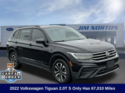 Black 2022 Volkswagen Tiguan 2.0T S for sale in Broken Arrow, OK