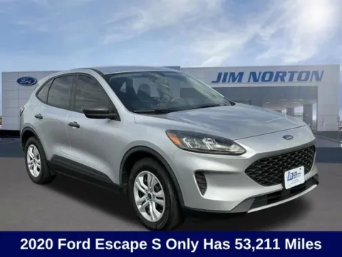 Silver 2020 Ford Escape S for sale in Broken Arrow, OK