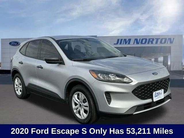 Silver 2020 Ford Escape S for sale in Broken Arrow, OK