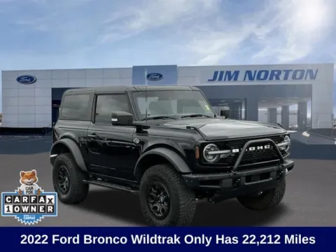 Black 2022 Ford Bronco Wildtrak for sale in Broken Arrow, OK