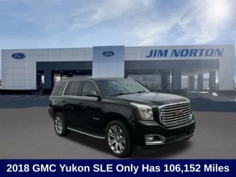 Black 2018 GMC Yukon SLE for sale in Broken Arrow, OK