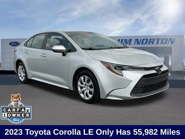 Silver 2023 Toyota Corolla LE for sale in Broken Arrow, OK