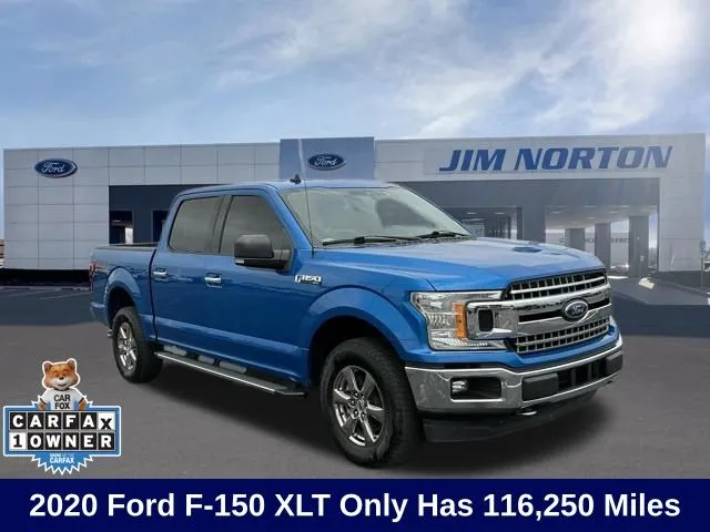 Blue 2020 Ford F-150 XLT for sale in Broken Arrow, OK
