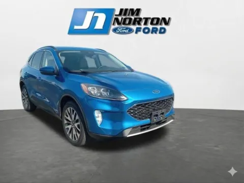 Blue 2020 Ford Escape Titanium for sale in Broken Arrow, OK