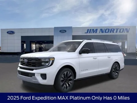 White 2025 Ford Expedition Max Platinum for sale in Broken Arrow, OK