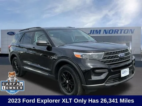 Black 2023 Ford Explorer XLT for sale in Broken Arrow, OK