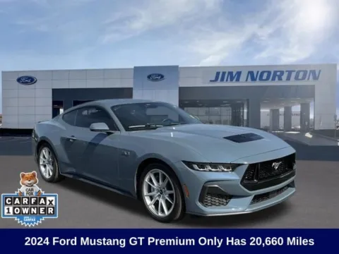 Blue 2024 Ford Mustang GT Premium for sale in Broken Arrow, OK