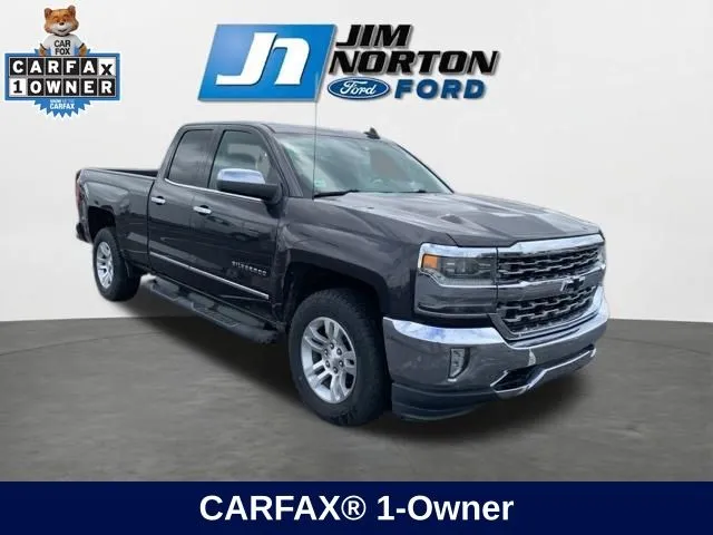 Gray 2016 Chevrolet Silverado 1500 LTZ for sale in Broken Arrow, OK