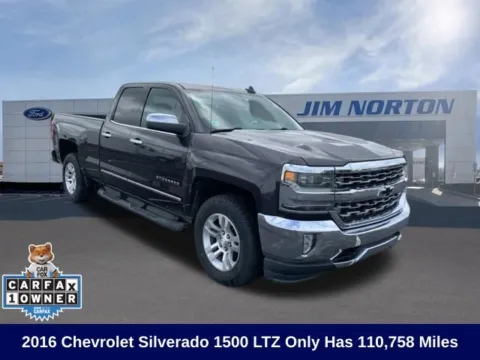 Gray 2016 Chevrolet Silverado 1500 LTZ for sale in Broken Arrow, OK
