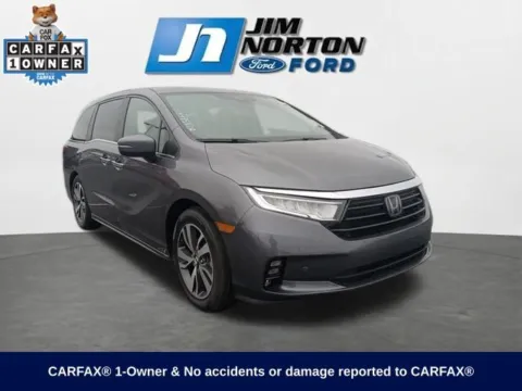 Blue 2023 Honda Odyssey Touring for sale in Broken Arrow, OK
