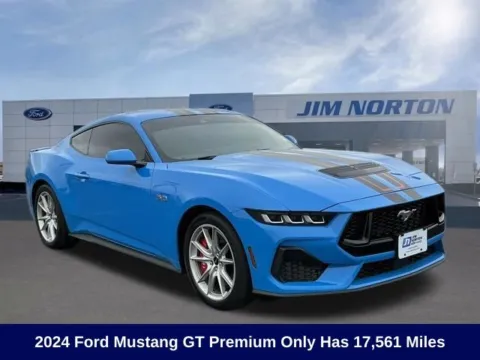 Blue 2024 Ford Mustang GT Premium for sale in Broken Arrow, OK