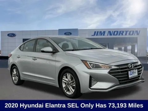 Silver 2020 Hyundai Elantra SEL for sale in Broken Arrow, OK