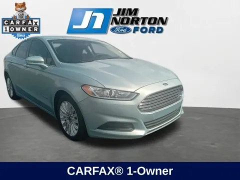 Blue 2014 Ford Fusion Hybrid SE for sale in Broken Arrow, OK