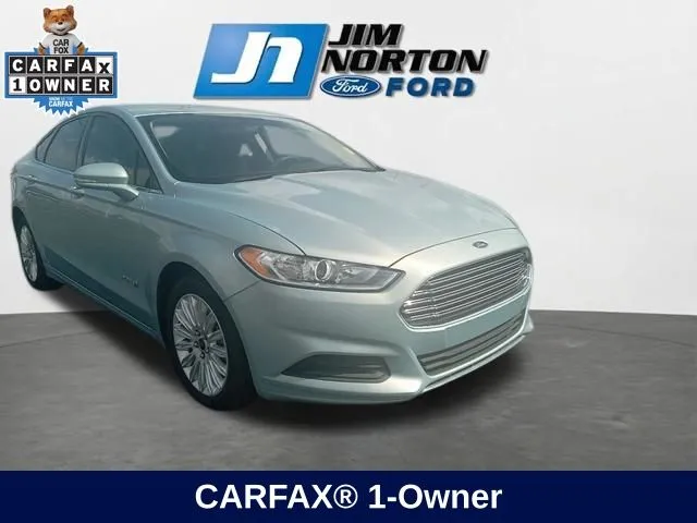 Blue 2014 Ford Fusion Hybrid SE for sale in Broken Arrow, OK