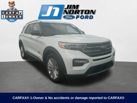 White 2023 Ford Explorer King Ranch for sale in Broken Arrow, OK