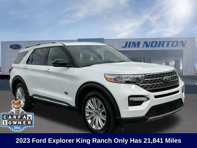 White 2023 Ford Explorer King Ranch for sale in Broken Arrow, OK