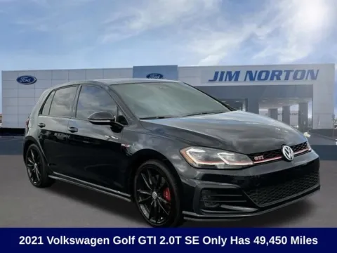 Black 2021 Volkswagen Golf GTI 2.0T SE for sale in Broken Arrow, OK