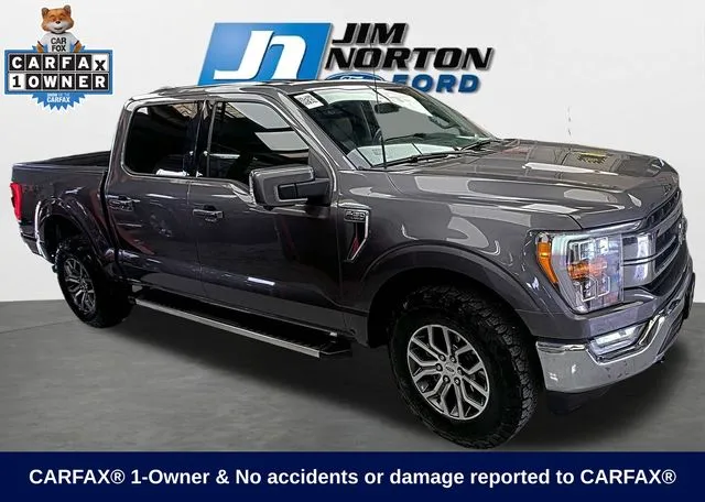 Gray 2022 Ford F-150 Lariat for sale in Broken Arrow, OK