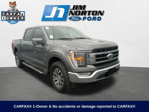 Gray 2022 Ford F-150 Lariat for sale in Broken Arrow, OK