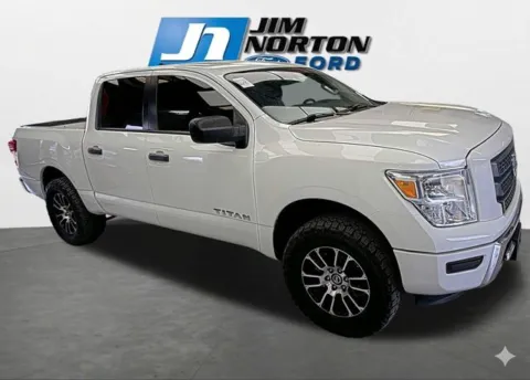 White 2022 Nissan Titan SV for sale in Broken Arrow, OK
