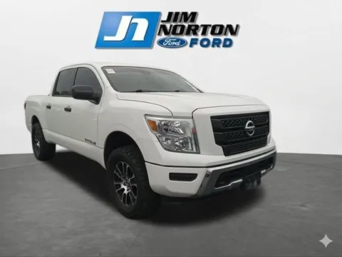 White 2022 Nissan Titan SV for sale in Broken Arrow, OK
