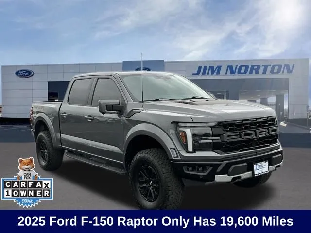 Gray 2025 Ford F-150 Raptor for sale in Broken Arrow, OK