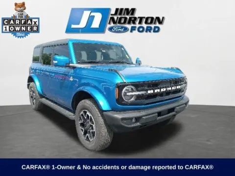 Blue 2024 Ford Bronco Outer Banks for sale in Broken Arrow, OK