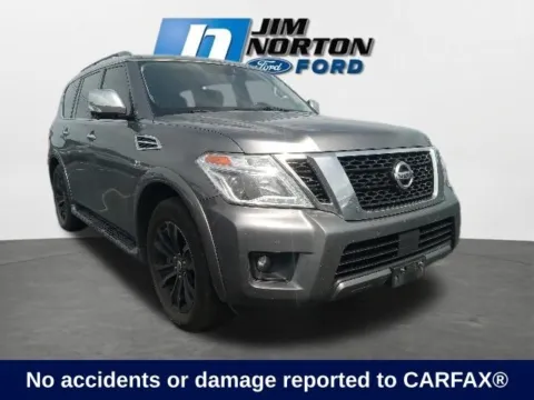 Gray 2019 Nissan Armada Platinum for sale in Broken Arrow, OK