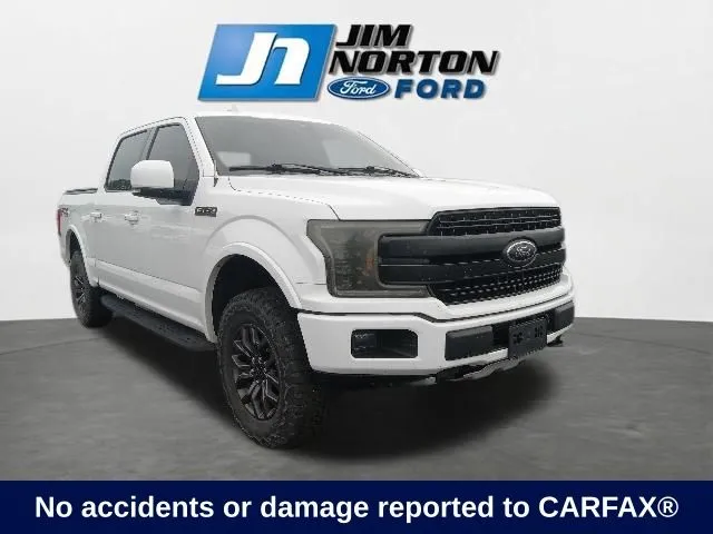 White 2018 Ford F-150 Lariat for sale in Broken Arrow, OK